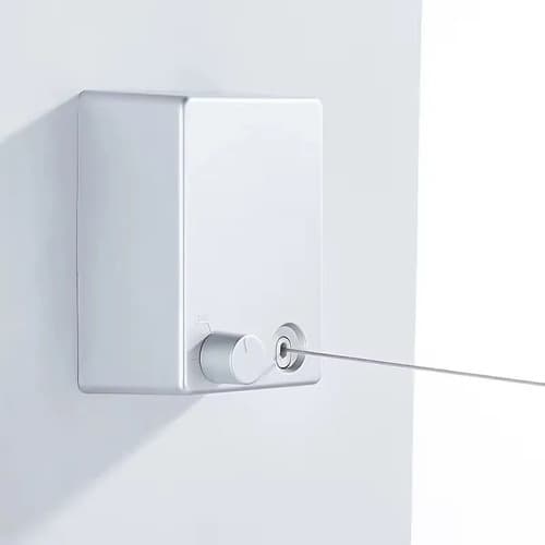 Tendedero Tender Para Ropa Retráctil De Pared Linea Acero